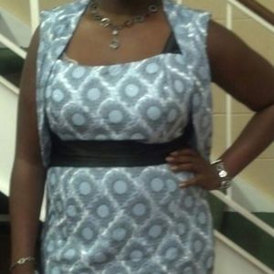 Light blue cocktail dress size 14